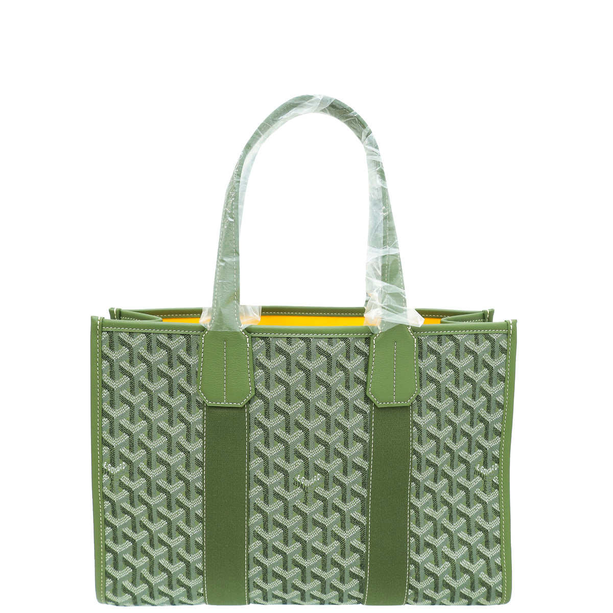 Goyard Kaki Limited Editions Goyardine Jacquard Villette MM Tote Bag-Goyard-THE CLOSET