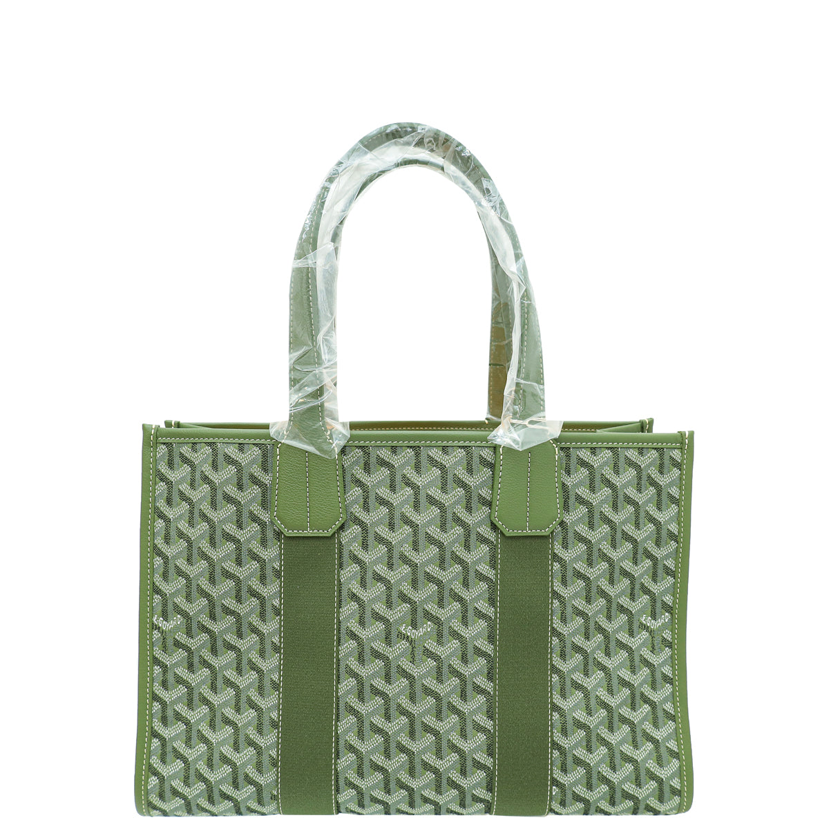 Goyard Kaki Limited Editions Goyardine Jacquard Villette MM Tote Bag-Goyard-THE CLOSET