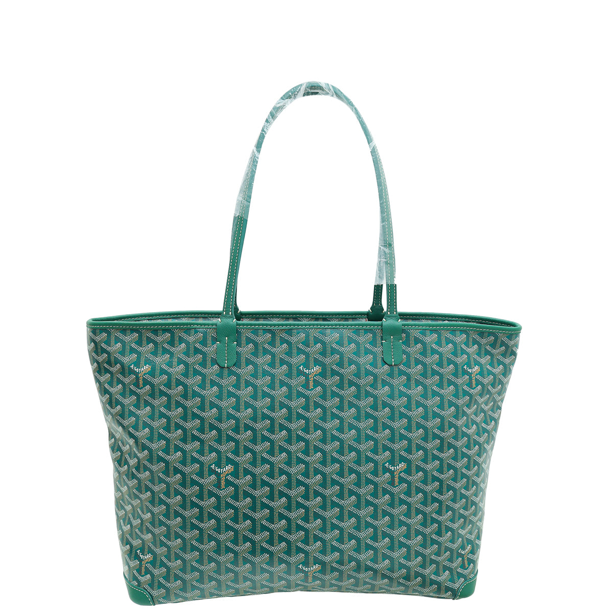 Goyard Green Goyardine Artois MM Bag-Goyard-THE CLOSET