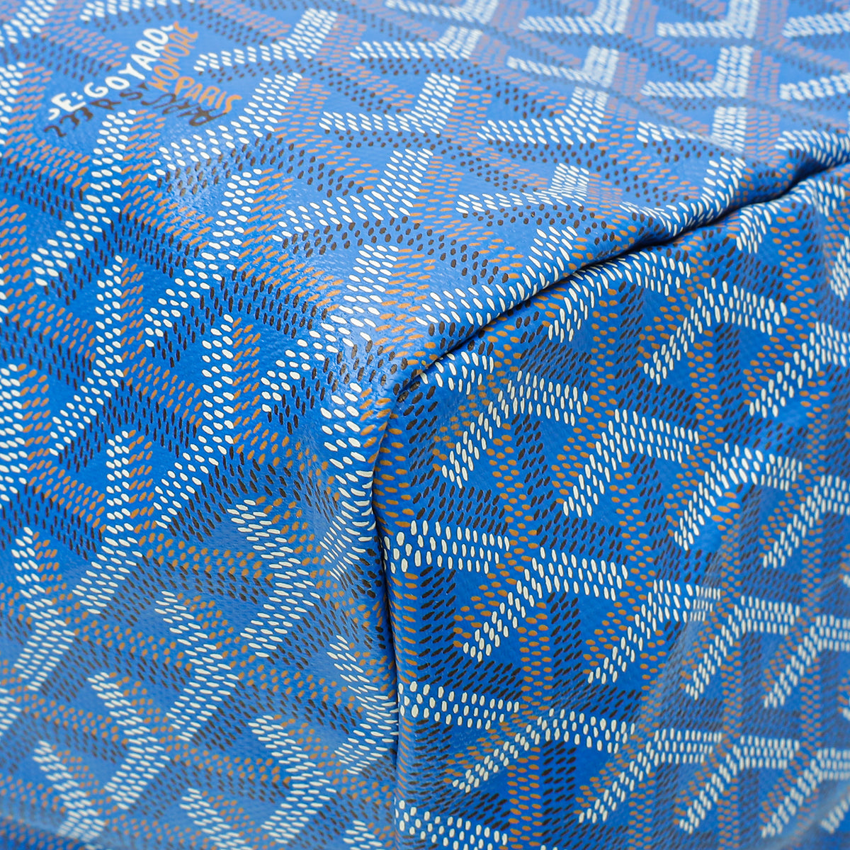 Goyard Blue Saint Louis GM Bag