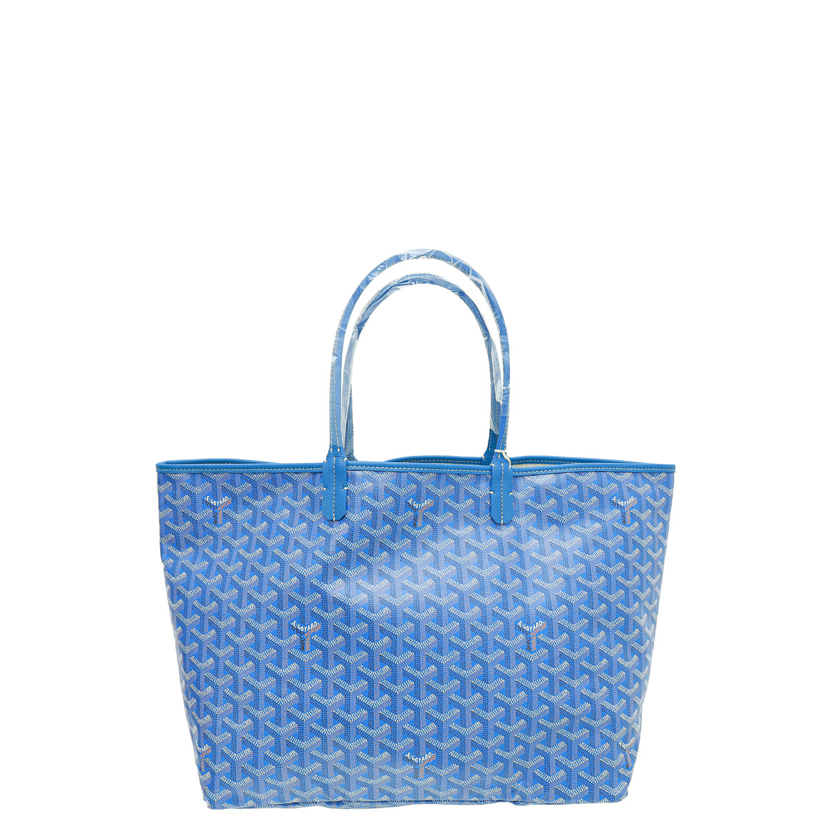 Goyard Blue Goyardine Saint Louis PM Bag-Goyard-THE CLOSET