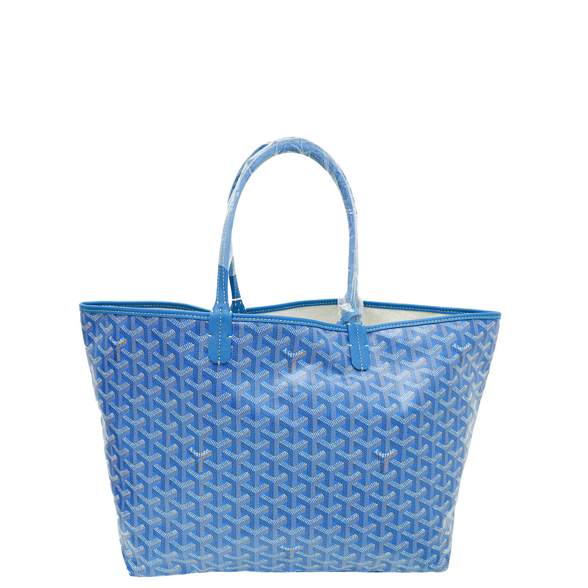 Goyard Blue Goyardine Saint Louis PM Bag-Goyard-THE CLOSET