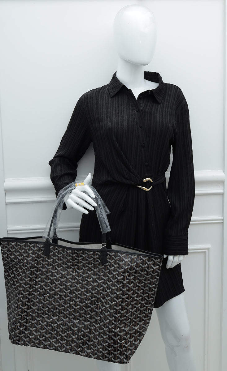 Goyard Black Saint Louis GM Bag – THE CLOSET