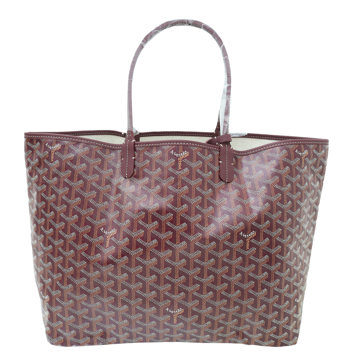 Goyard Bordeaux Goyardine Saint Louis PM Bag-Goyard-THE CLOSET
