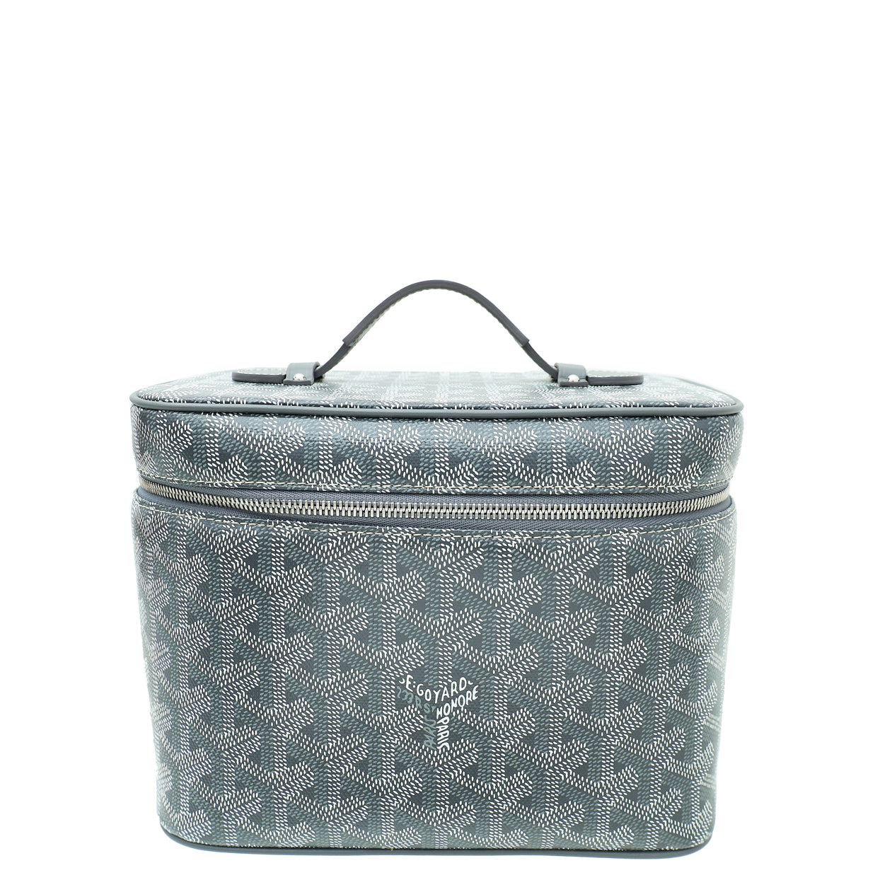 Goyard Grey Goyardine Muse Vanity PM Case-Goyard-THE CLOSET