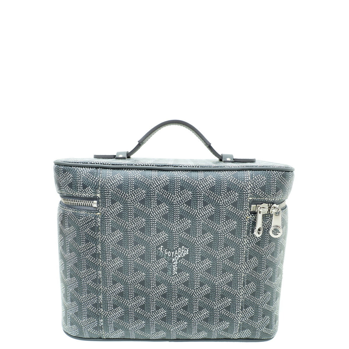 Goyard Grey Goyardine Muse Vanity PM Case-Goyard-THE CLOSET