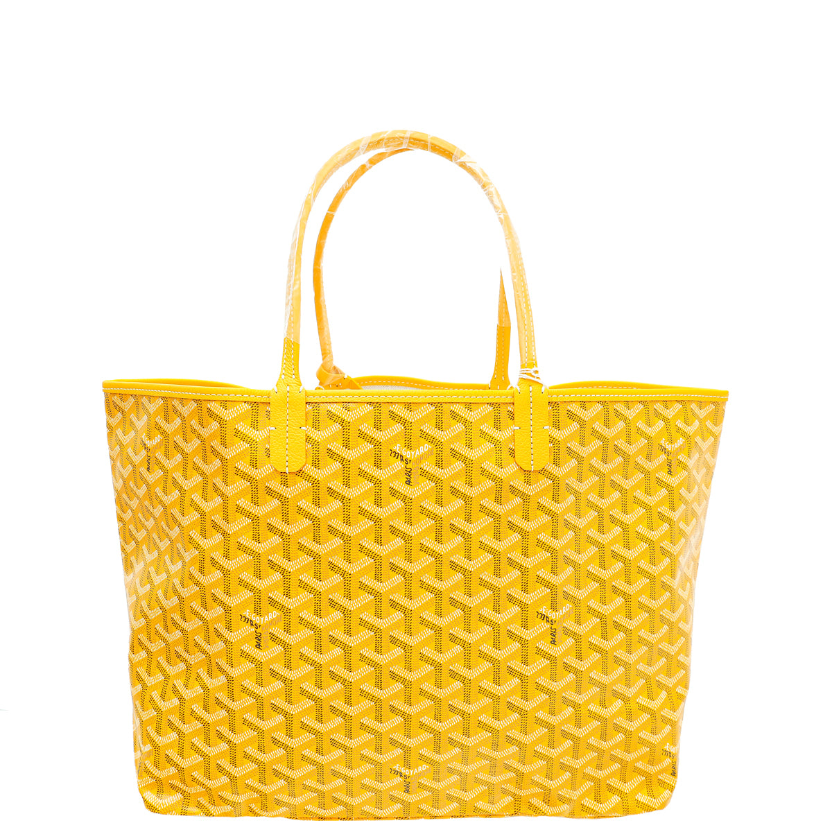 Goyard Yellow Goyardine Saint Louis PM Bag