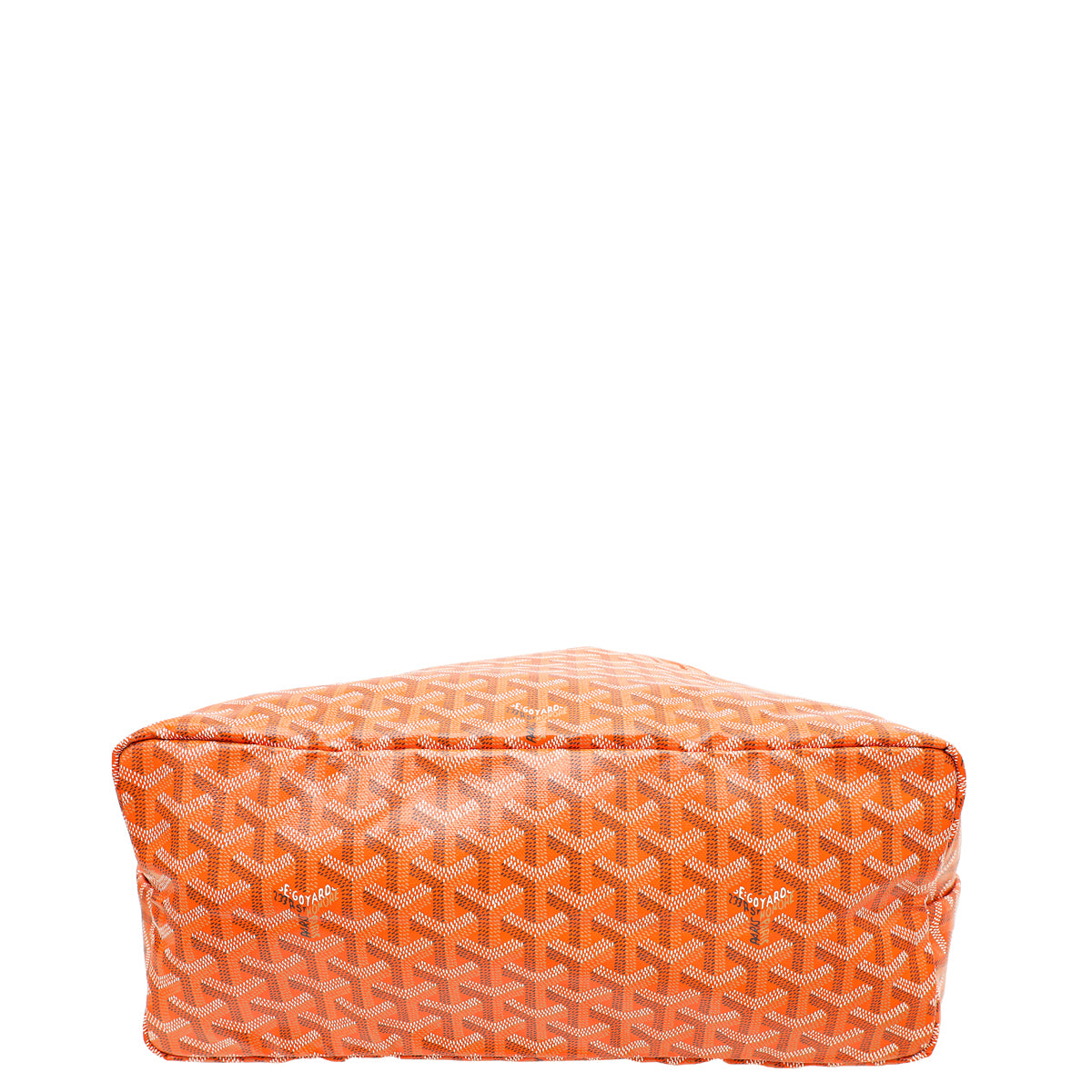 Goyard Orange Goyardine Saint Louis PM Bag