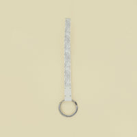 Goyard White Sesame Key Ring