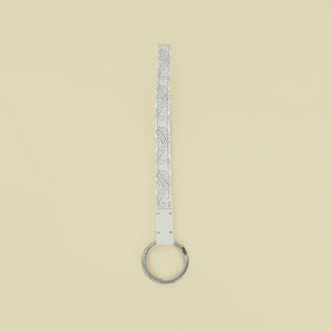 Goyard White Sesame Key Ring