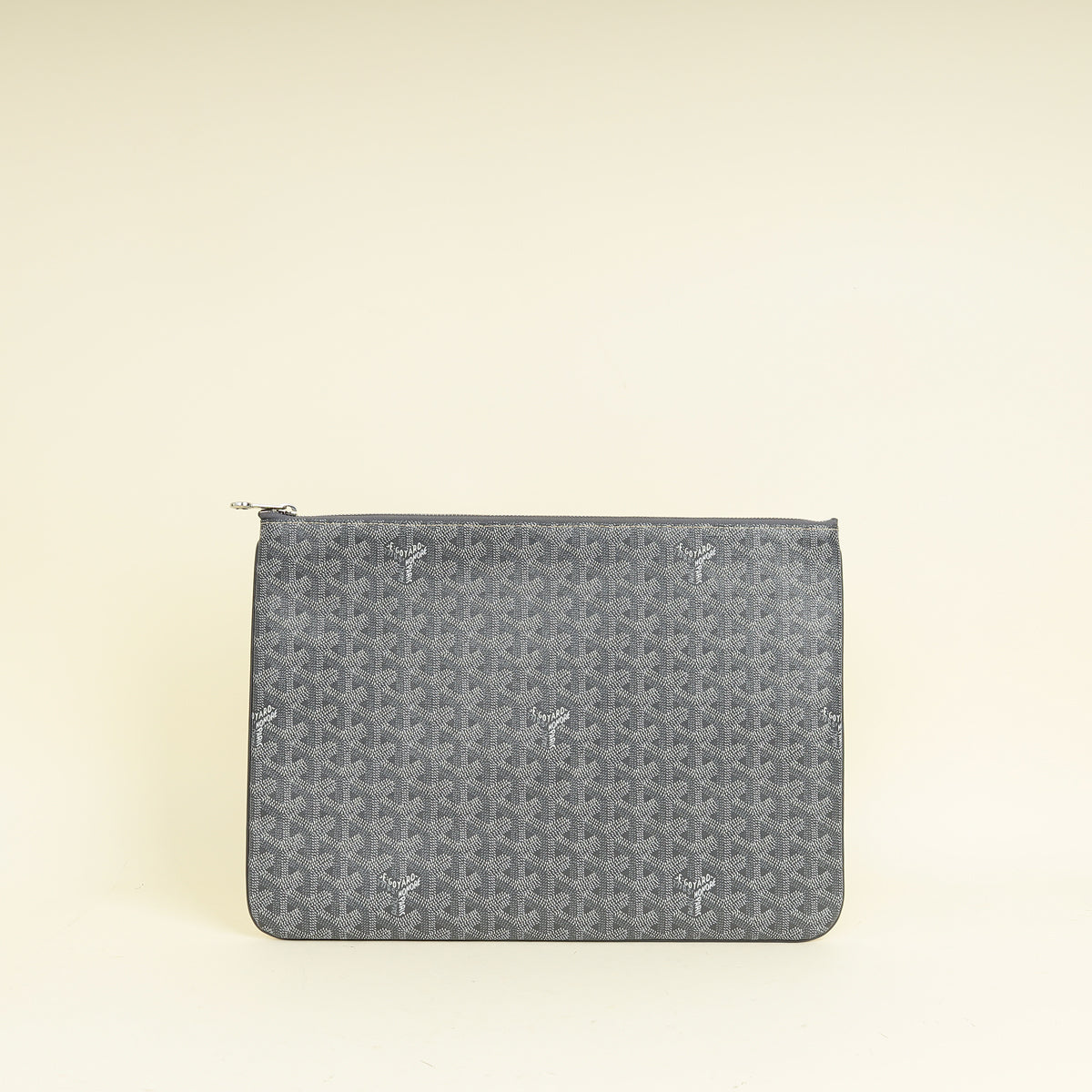 Goyard Gray Goyardine Senat MGM Pouch – THE CLOSET
