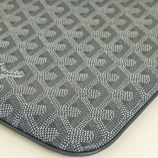 Goyard Gray Goyardine Senat MGM Pouch