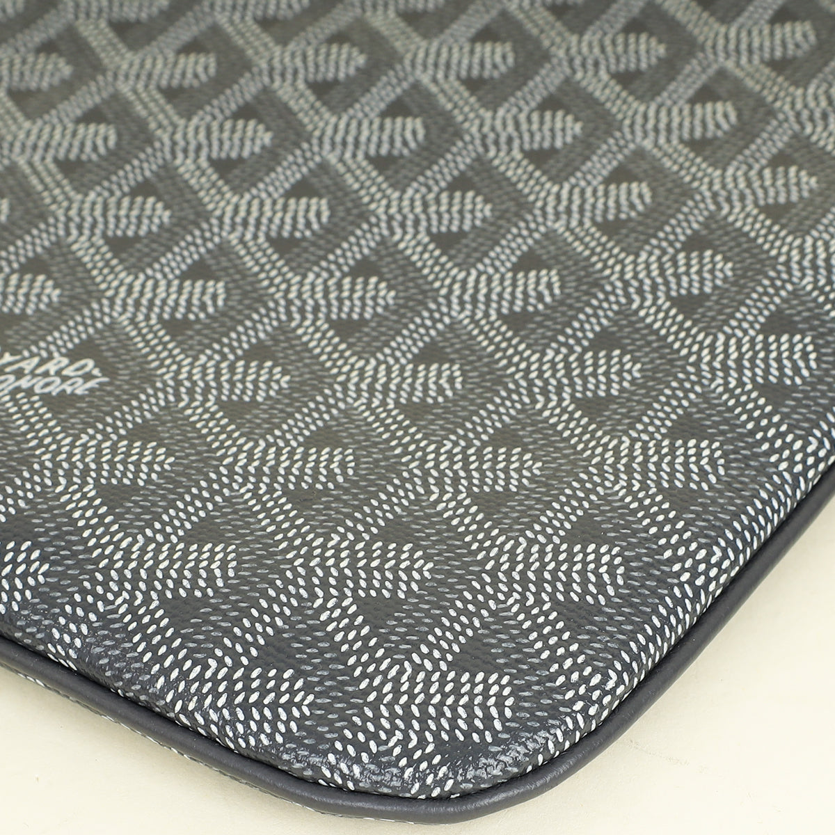 Goyard Gray Goyardine Senat MGM Pouch