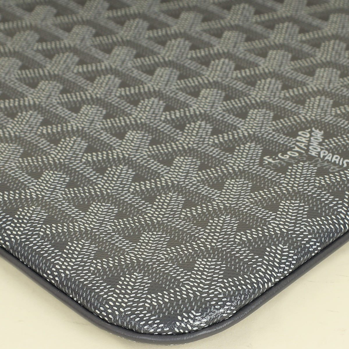 Goyard Gray Goyardine Senat MGM Pouch
