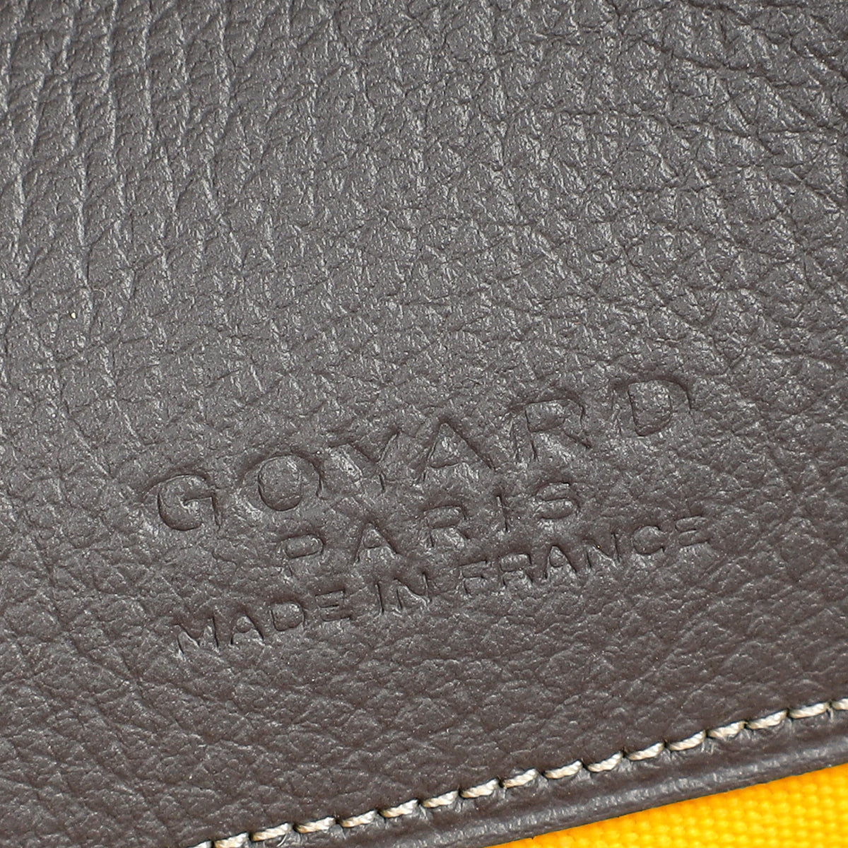 Goyard Gray Goyardine Senat MGM Pouch