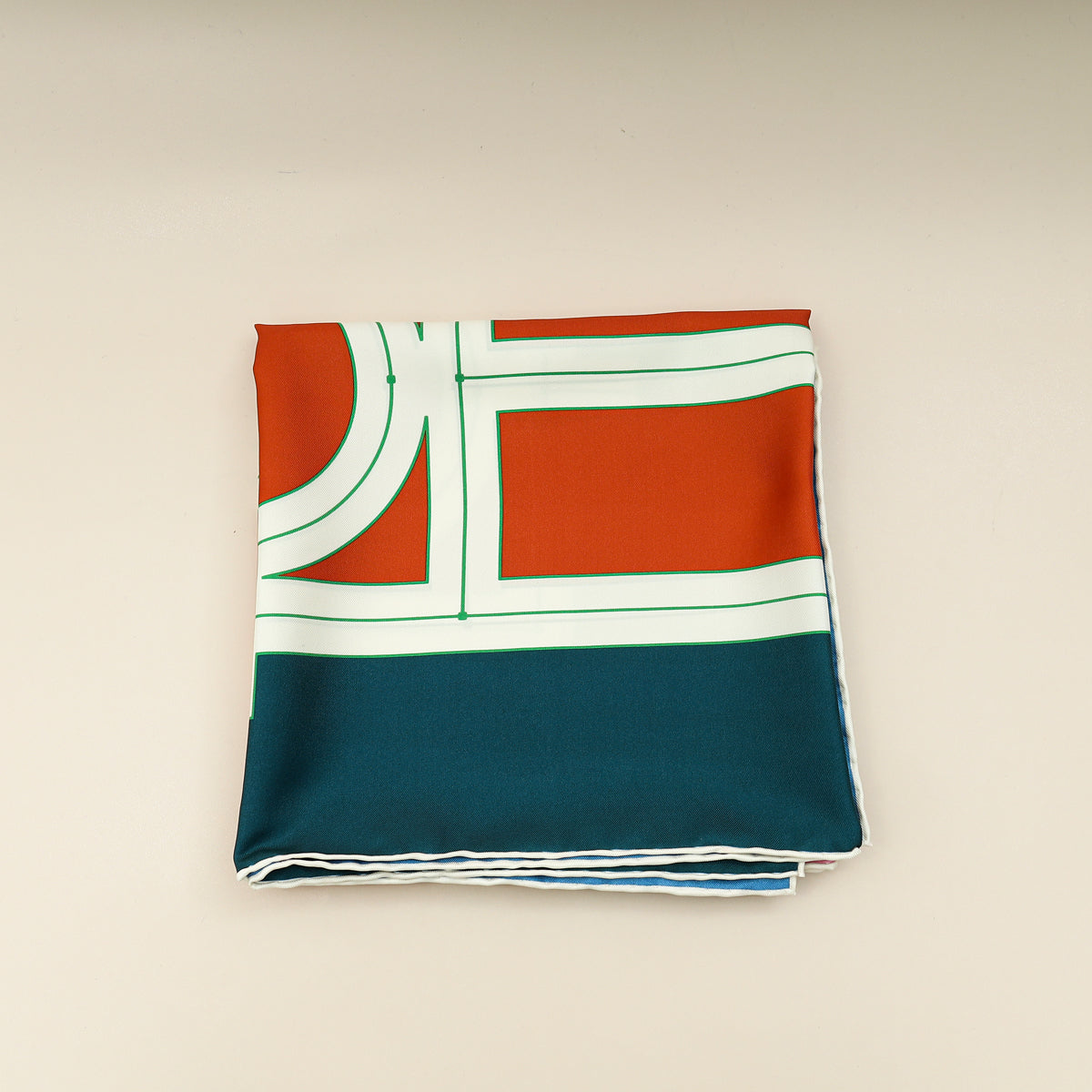 Goyard Bicolor .4 Silk Scarf