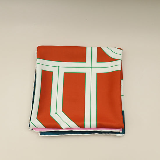 Goyard Bicolor .4 Silk Scarf