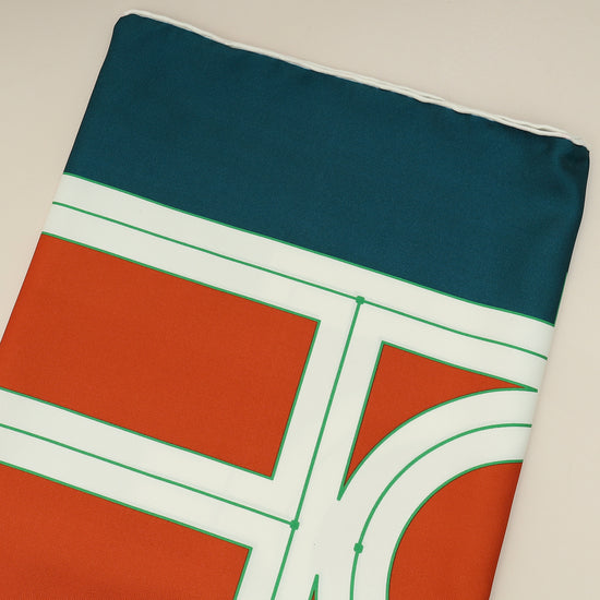 Goyard Bicolor .4 Silk Scarf-Goyard-THE CLOSET