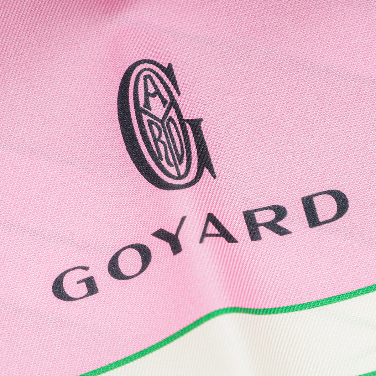 Goyard Bicolor .4 Silk Scarf-Goyard-THE CLOSET