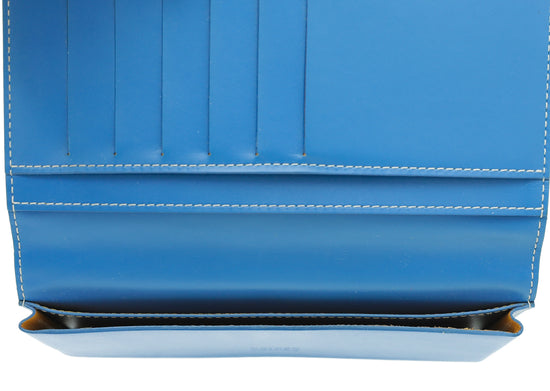 Goyard Blue Goyardine Coated Canvas Bi-Fold Wallet Goyard | The Luxury  Closet