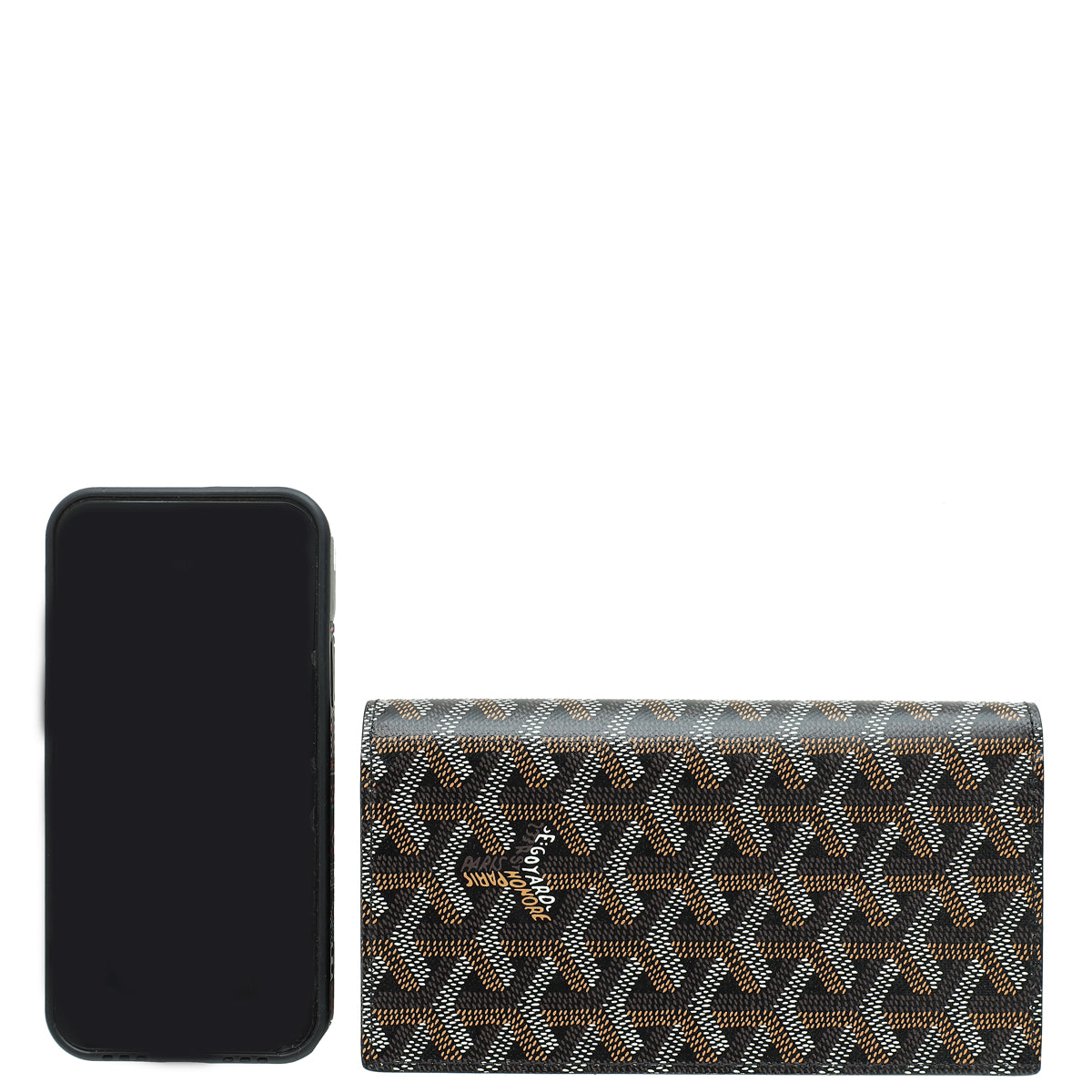 Goyard Black Goyardine Saint-Lambert Wallet-Goyard-THE CLOSET