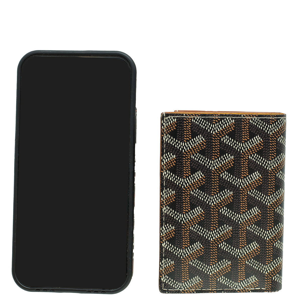 Goyard Bicolor Goyardine Saint Pierre Card Wallet-Goyard-THE CLOSET