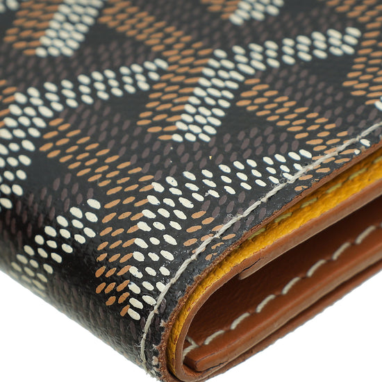 Goyard Bicolor Goyardine Saint Pierre Card Wallet