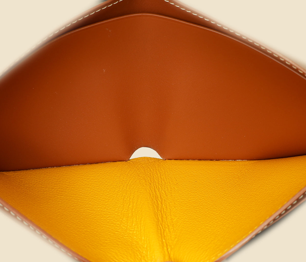 Goyard Bicolor Goyardine Victoire Wallet-Goyard-THE CLOSET