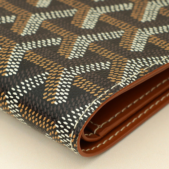 Goyard Bicolor Goyardine Victoire Wallet-Goyard-THE CLOSET