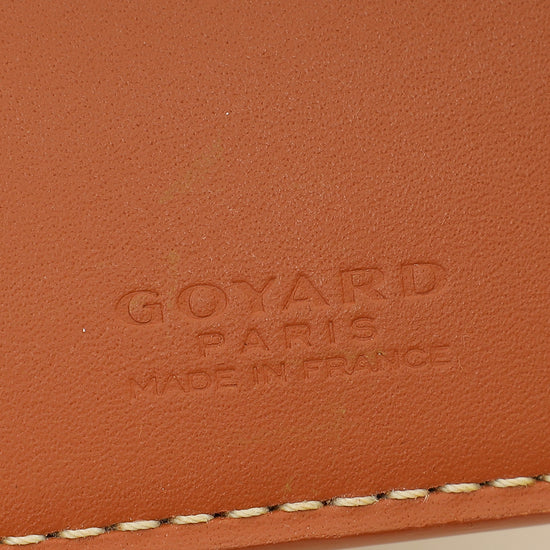 Goyard Bicolor Goyardine Victoire Wallet-Goyard-THE CLOSET