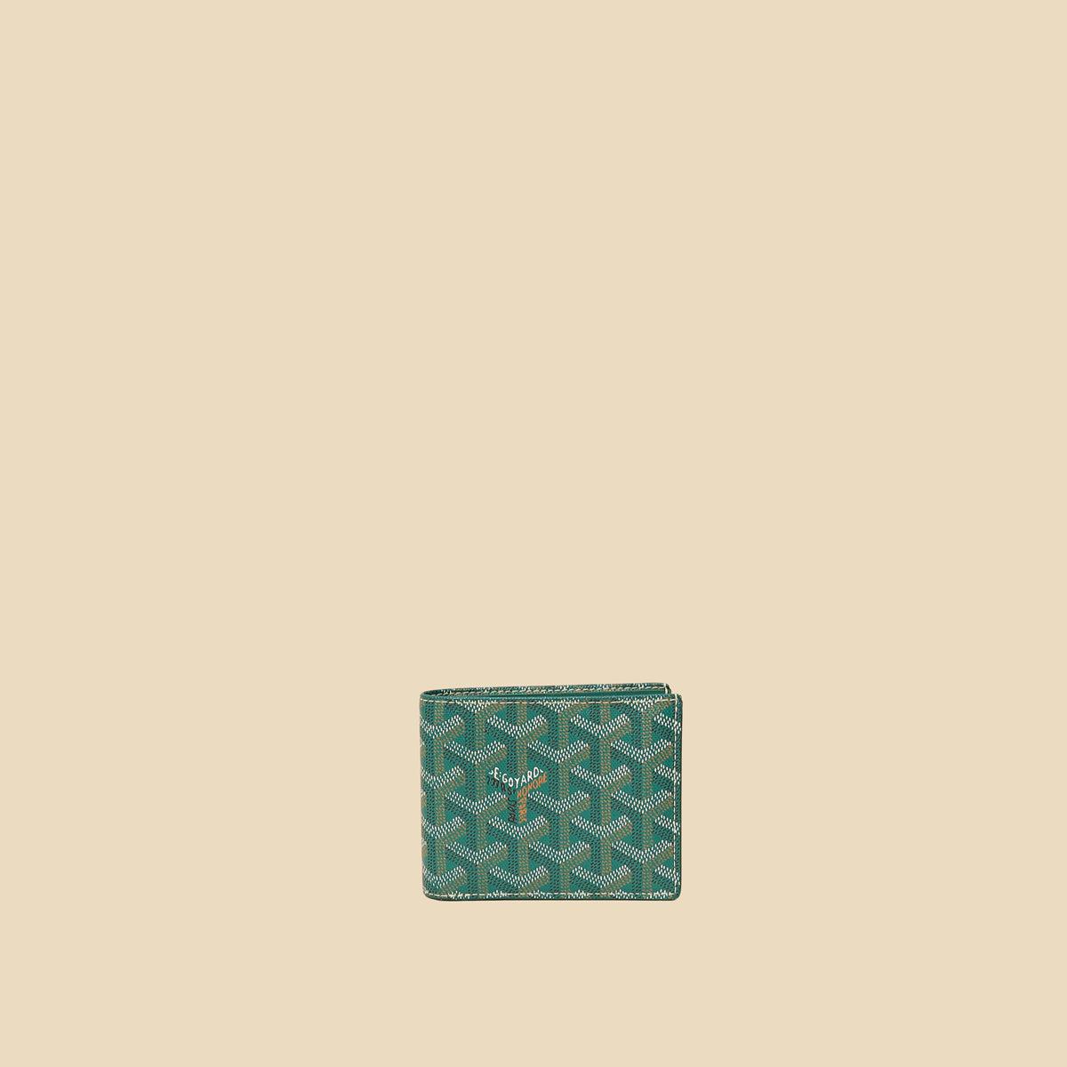 Goyard Green Goyardine Victoire Wallet-Goyard-THE CLOSET