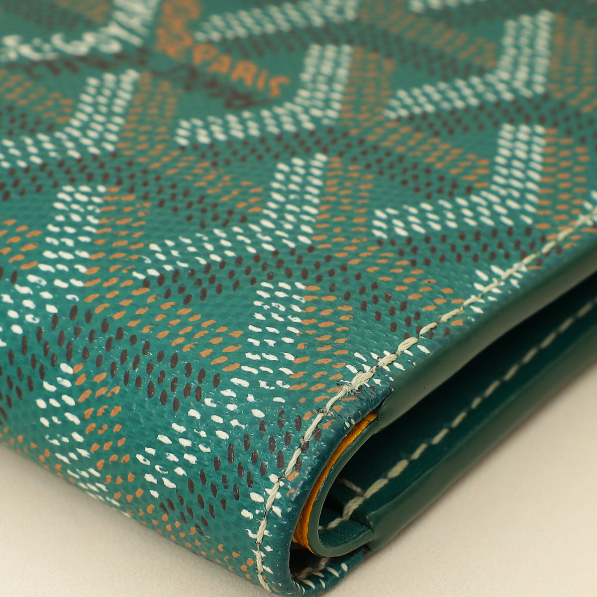 Goyard Green Goyardine Victoire Wallet-Goyard-THE CLOSET