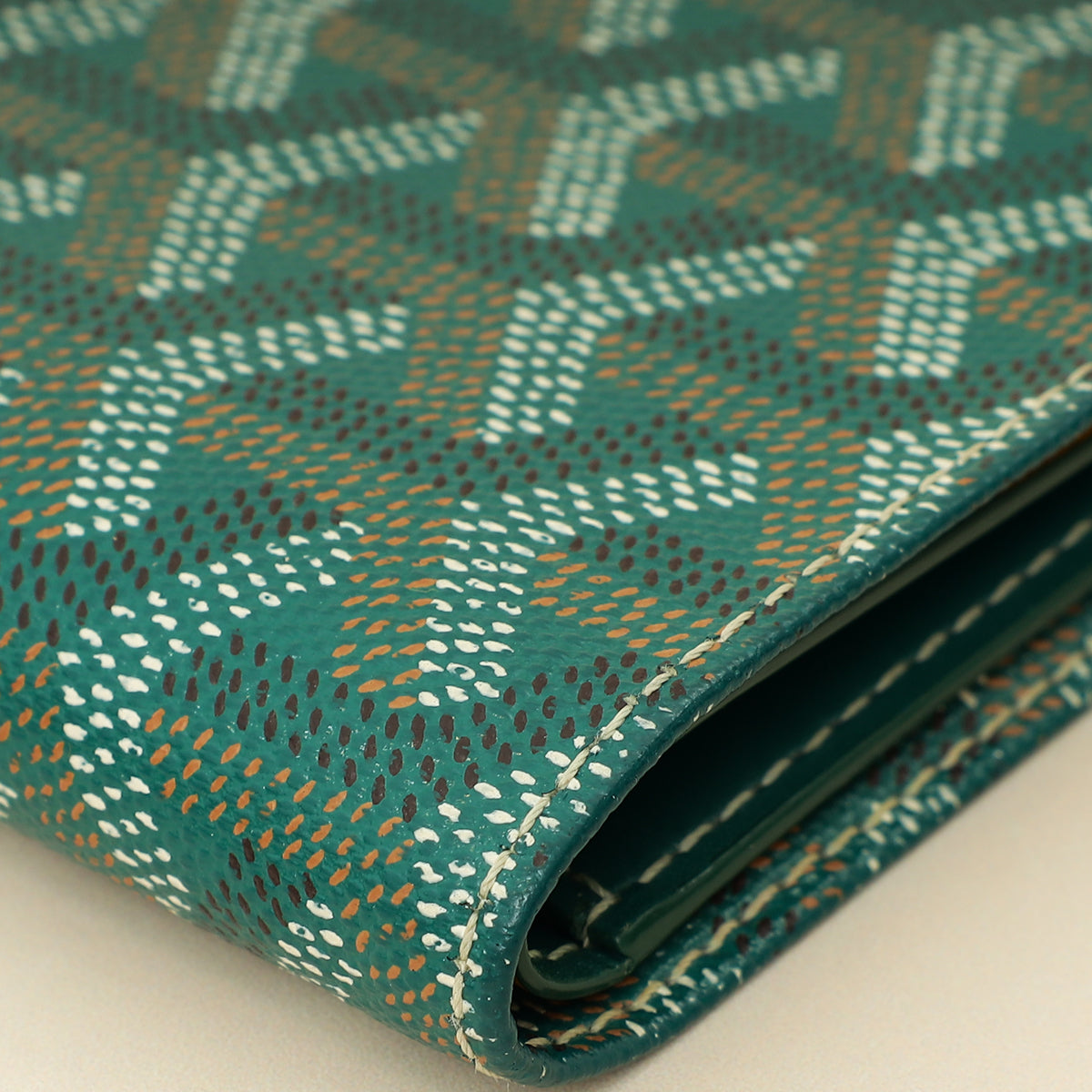 Goyard Green Goyardine Victoire Wallet-Goyard-THE CLOSET