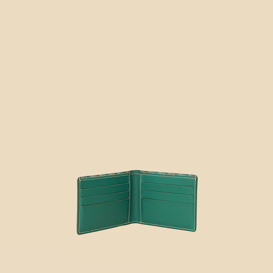 Goyard Green Goyardine Victoire Wallet-Goyard-THE CLOSET