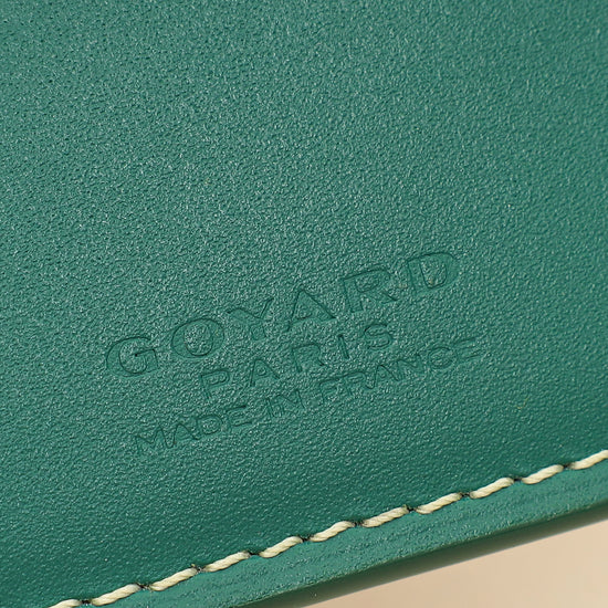 Goyard Green Goyardine Victoire Wallet-Goyard-THE CLOSET