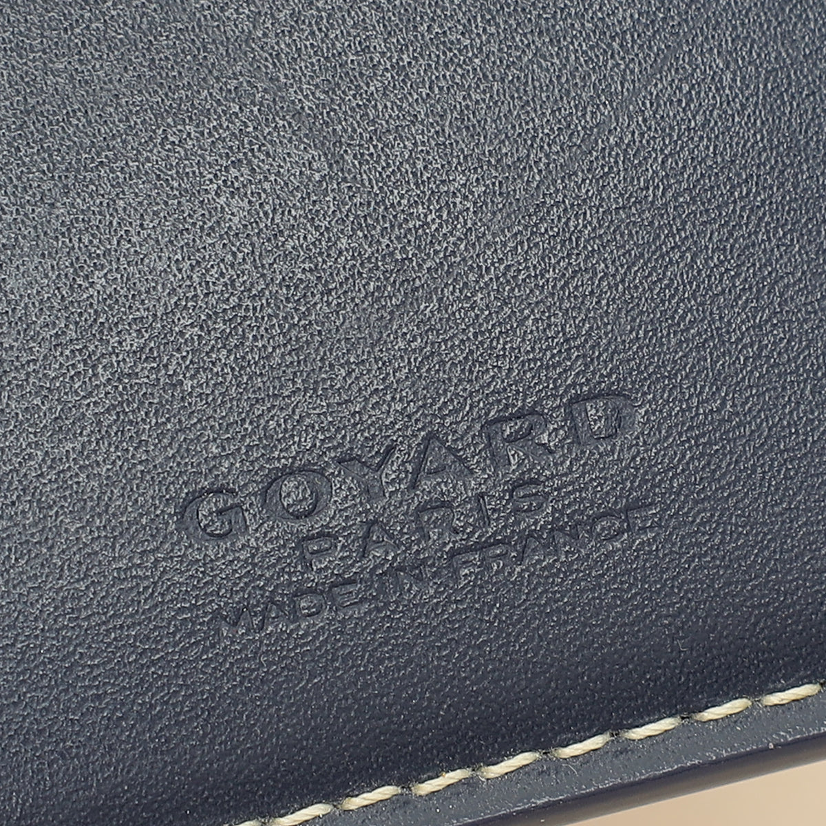 Goyard Navy Goyardine Victoire Wallet-Goyard-THE CLOSET