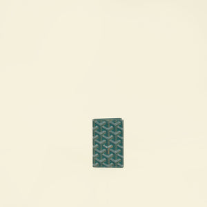Goyard Green Goyardine Saint Pierre Card Holder