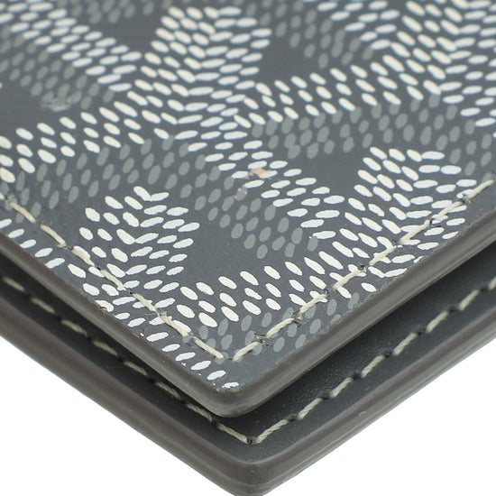 Load image into Gallery viewer, Goyard Grey Goyardine Saint Pierre Card Wallet
