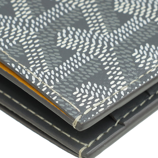 Load image into Gallery viewer, Goyard Grey Goyardine Saint Pierre Card Wallet
