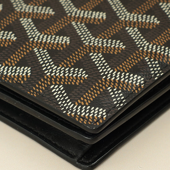 Goyard Black Goyardine Richelieu Continental Wallet-Goyard-THE CLOSET