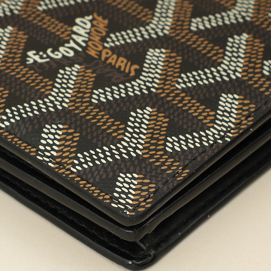 Goyard Black Goyardine Richelieu Continental Wallet-Goyard-THE CLOSET