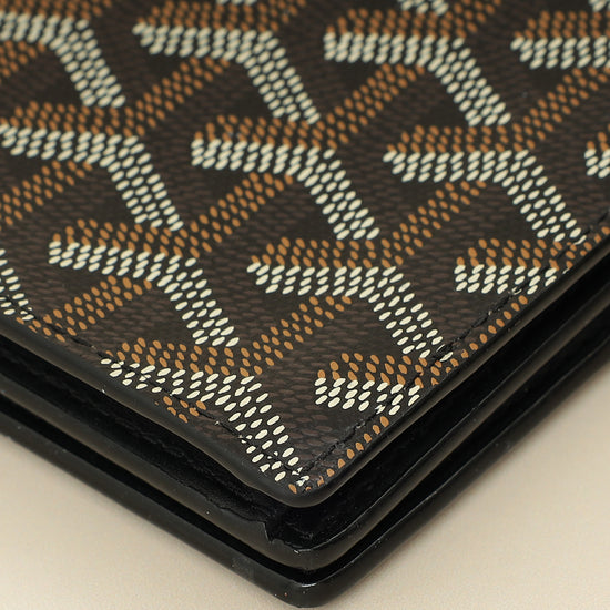 Goyard Black Goyardine Richelieu Continental Wallet-Goyard-THE CLOSET