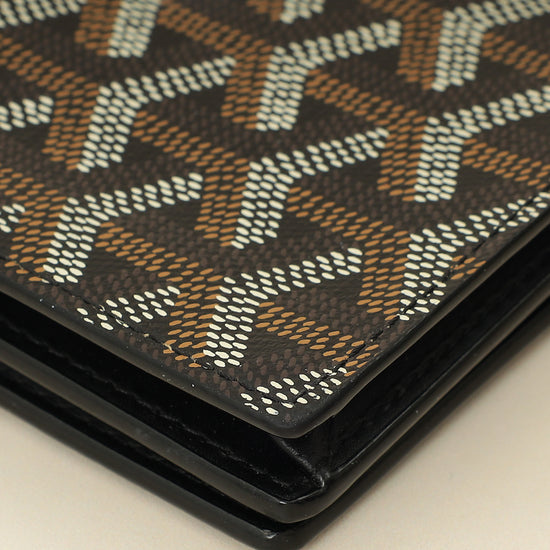 Goyard Black Goyardine Richelieu Continental Wallet-Goyard-THE CLOSET