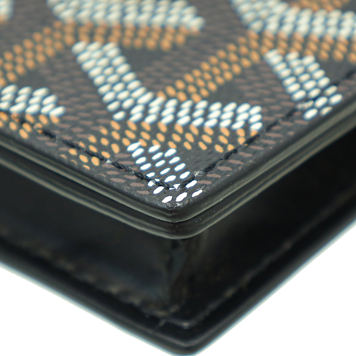 Goyard Black Goyardine Malesherbes Card Wallet