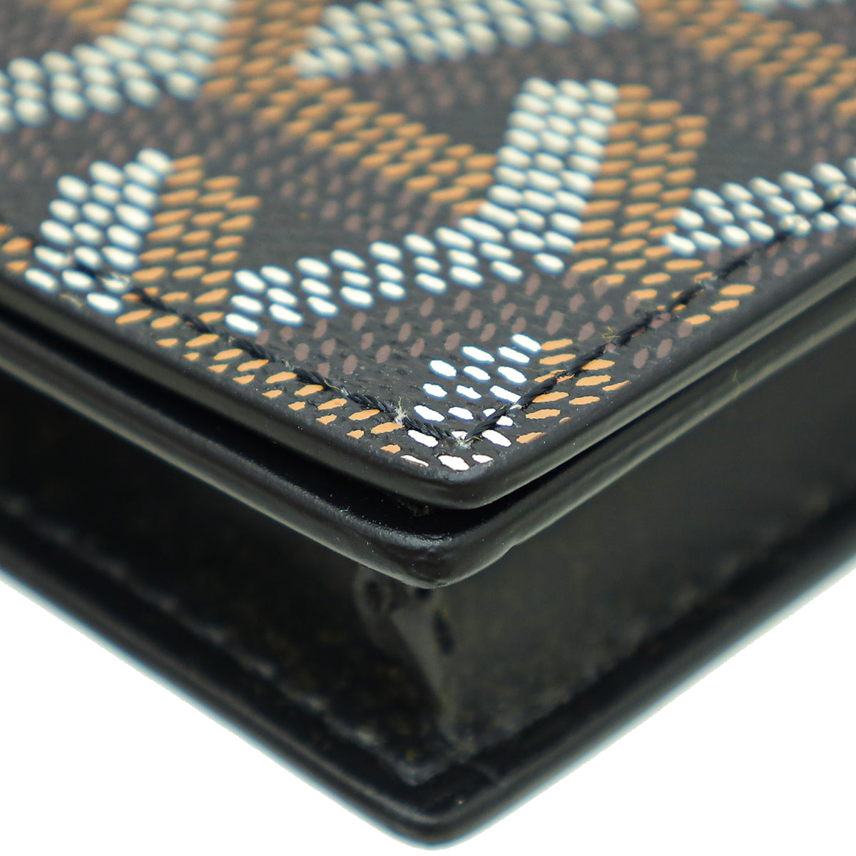 Goyard Black Goyardine Malesherbes Card Wallet