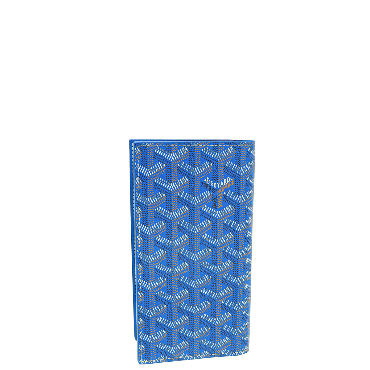 Goyard Blue Goyardine Saint-Roch Wallet-Goyard-THE CLOSET
