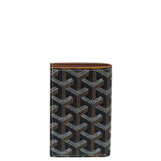 Goyard St. Pierre card holder Dark brown Leatherette ref.714053 - Joli  Closet