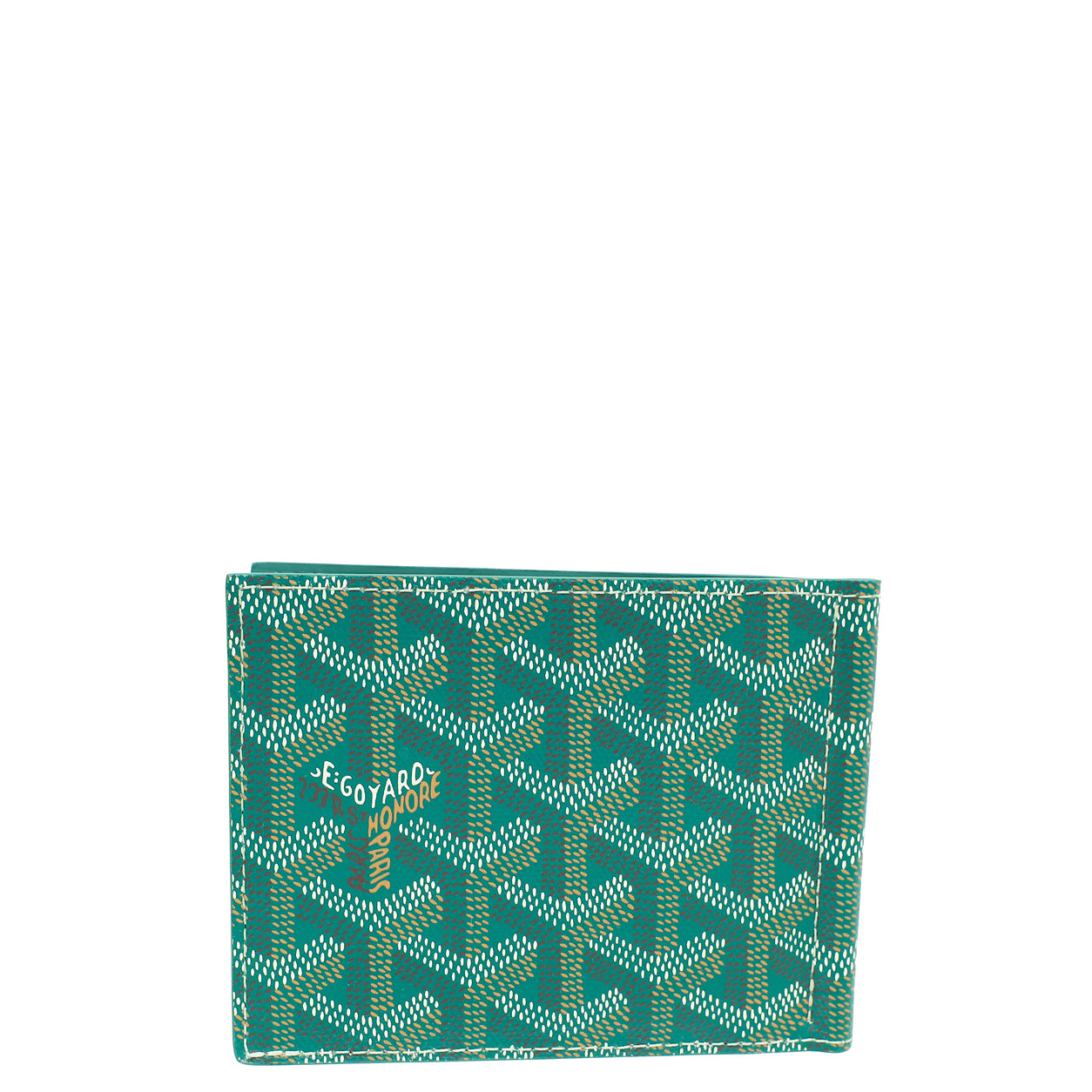 Goyard Green Goyardine Saint Thomas Bill Fold Wallet-Goyard-THE CLOSET