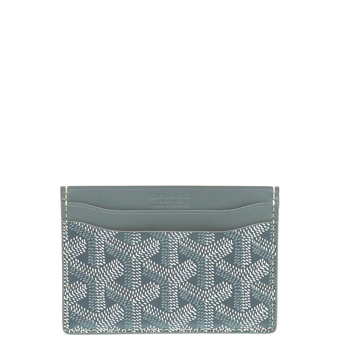 Goyard Gray Goyardine Saint Sulpice Card Holder-Goyard-THE CLOSET