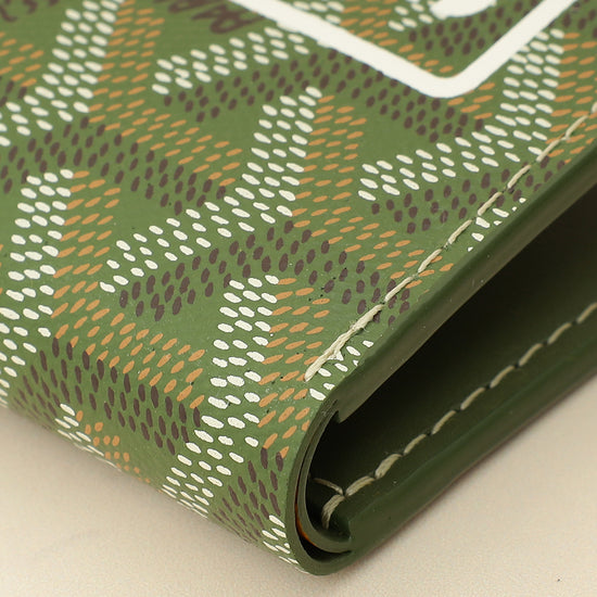Goyard Kaki L.E 2025 Goyardine Saint-Pierre Card Wallet-Goyard-THE CLOSET